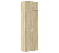vidaXL Armario de Madera de ingeniería Roble Sonoma 70x42,5x225 cm
