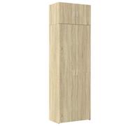 vidaXL Armario de Madera de ingeniería Roble Sonoma 70x42,5x225 cm