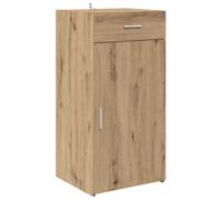 vidaXL Armario de madera para sala de estar, perfecto para organizar la oficina en casa. Unidad moderna y rectangular de madera técnica contemporánea.