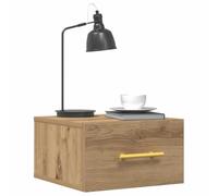 vidaXL Armario de Noche 2 uds. 35 x 35 x 20 cm Madera de ingeniería | Mucho espacio para todas tus cosas, Justo lo que necesitas para lugares pequeños, Look mate para un estilo contemporáneo