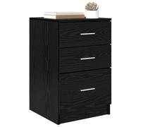 vidaXL Mesita de noche - Mueble para el dormitorio, perfecta junto a la cama, solución compacta para organizar y personalizar, cajón delgado y moderno