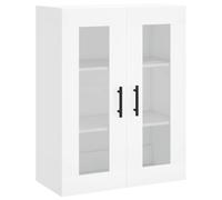 vidaXL Armario de Pared Blanco 69,5x34x90 cm, Armario, Armario Colgante, Armario Auxiliar, Armario de almacenaje, Armario Colgante de Pared