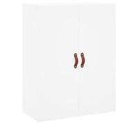 vidaXL Armario de Pared Blanco 69,5x34x90 cm, Armario, Armario Colgante, Armario Auxiliar, Armario de almacenaje, Armario Colgante de Pared