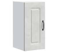 vidaXL Armario de Pared Cocina Kalmar Madera ingeniería Gris hormigón, Unidad de Pared de Cocina, gabinete para Pared de Cocina, gabinetes de Pared con Puerta