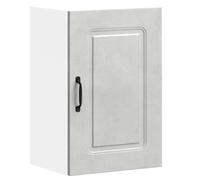 vidaXL Armario de Pared Cocina Kalmar Madera ingeniería Gris hormigón, Unidad de Pared de Cocina, gabinete para Pared de Cocina, gabinetes de Pared con Puertas