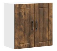 vidaXL Armario de Pared de Cocina Lucca Roble Ahumado, Unidad de Pared de Cocina, gabinete para Pared de Cocina, gabinetes de Pared con Puertas