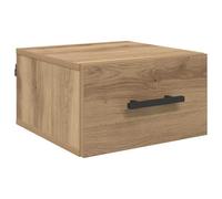 vidaXL Armario de pared de estilo minimalista para el dormitorio, diseño compacto y moderno, estante cuadrado, ideal para el hogar