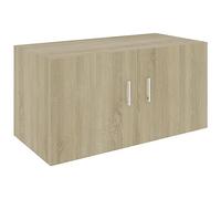 Rogal Armario De Pared Aglomerado Color Roble Sonoma 80x39x40 Cm Rogal