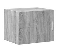 VidaXL Armario de Pared Flotante de Madera de Ingeniería Gris Sonoma 50x42,5x40 cm, Almacenamiento Colgante