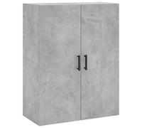 vidaXL Armario de Pared Gris hormigón 69,5x34x90 cm, Armario, Armario Colgante, Armario Auxiliar, Armario de almacenaje, Armario Colgante de Pared