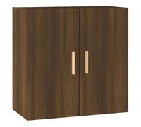 Vidaxl armario de pared madera contrachapada marrón roble 60x30x60 cm