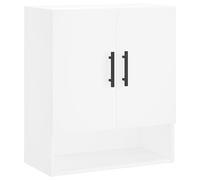 vidaXL Armario de pared, madera de ingeniería, blanco, 60 x 31 x 70 cm