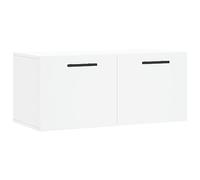 vidaXL Armario de Pared Madera de ingeniería Blanco 80x36,5x35 cm