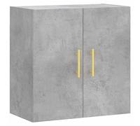 vidaXL Armario de pared Madera de ingeniería Gris hormigón 60x31x60 cm