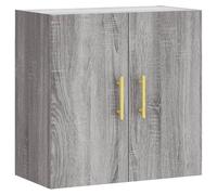 vidaXL Armario de Pared Madera de ingeniería Gris Sonoma 60x31x60 cm