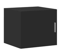 vidaXL Armario de Pared Madera de ingeniería Negro 45x42,5x40 cm, Armario de Almacenamiento, Armario de Pared Colgante, Armario de Almacenamiento Flotante