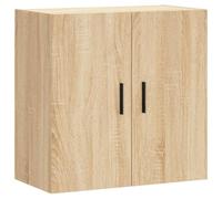 vidaXL Armario de Pared Madera de ingeniería Roble Sonoma 60x31x60 cm, Armario, Vitrina, Armario de almacenaje con Puerta, Armario de almacenaje