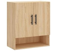 vidaXL Armario de Pared Madera de ingeniería Roble Sonoma 60x31x70 cm