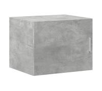 vidaXL Armario de Pared Madera ingeniería Gris hormigón 50x42,5x40 cm, Armario de Almacenamiento, Armario de Pared Colgante, Armario de Almacenamiento Flotante