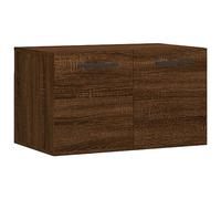 vidaXL Armario de Pared Madera ingeniería marrón Roble 60x36,5x35 cm