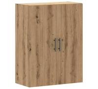 vidaXL Armario de Pared Madera ingeniería marrón Roble 69,5x34x90 cm
