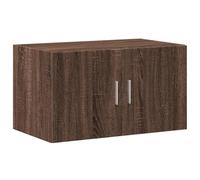 vidaXL Armario de Pared Madera ingeniería marrón Roble 70x42,5x40 cm, Armario de Almacenamiento, Armario de Pared Colgante, Armario de Almacenamiento Flotante