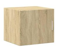 vidaXL Armario de Pared Madera ingeniería Roble Sonoma 45x42,5x40 cm, Armario de Almacenamiento, Armario de Pared Colgante, Armario de Almacenamiento Flotante