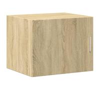 vidaXL Armario de Pared Madera ingeniería Roble Sonoma 50x42,5x40 cm, Armario de Almacenamiento, Armario de Pared Colgante, Armario de Almacenamiento Flotante