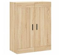 vidaXL Armario de Pared Madera ingeniería Roble Sonoma 69,5x34x90 cm, Armario, Armario Colgante, Armario Auxiliar, Armario de almacenaje