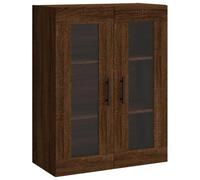 vidaXL Armario de Pared marrón Roble 69,5x34x90 cm, Armario, Armario Colgante, Armario Auxiliar, Armario de almacenaje, Armario Colgante de Pared