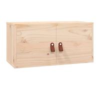 vidaXL Armario de Pared Mueble Mesa Almacenamiento Estante Flotante Soporte Televisión Salón Sala de Estar Oficina de Madera Maciza de Pino