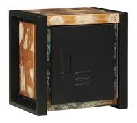 vidaXL Armario de Pared para baño Multicolor Madera recuperada Mediano