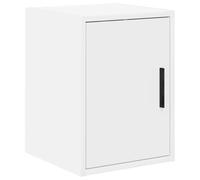 vidaXL Armario de pared para garaje madera de ingeniería blanco