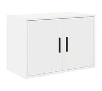 vidaXL Armario de Pared para Garaje Madera de ingeniería Blanco