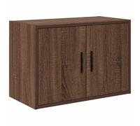 vidaXL Armario de Pared para Garaje Madera de ingeniería marrón Roble