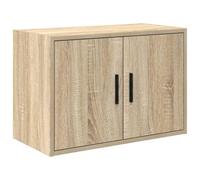 vidaXL Armario de pared para garaje Madera de ingeniería Roble Sonoma