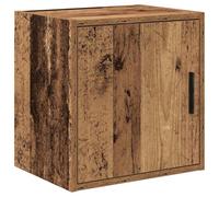 vidaXL Armario de Pared para Garaje Madera ingeniería Madera Antigua, Armario, Armario de Pared para Garaje, Armario de Herramientas montado en la Pared
