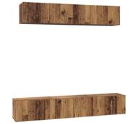 vidaXL Armario de Pared para la Sala, solución Moderna y Que Ahorra Espacio, Unidad compacta Vertical, Mueble Organizador Minimalista para el hogar