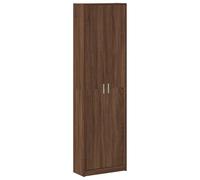 vidaXL Armario de Roble Marrón 55x25x189 cm Madera Elaborada