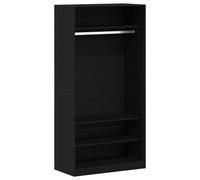 vidaXL Armario Negro Roble 100x50x200 cm de Madera