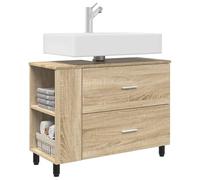 vidaXL Armario Debajo del Lavabo Roble Sonoma 80 x 35 x 60 cm