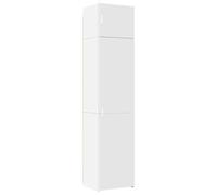 vidaXL Armario Estrecho Madera de ingeniería Blanco 50x42,5x225 cm
