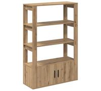 vidaXL Armario lateral - Mueble de almacenamiento moderno para comedor, rectangular y minimalista, de madera, diseñado para decorar tu hogar con estilo