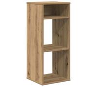 vidaXL Armario Libros Madera ingeniería Roble Artisan 34x31x80 cm, estantería, Estante de Almacenamiento, estantería, estantería para Libros