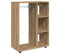 vidaXL Armario Madera de ingeniería Roble Artisan 80x40x110 cm, Armario de almacenaje, Armario de Dormitorio, Almacenamiento Armario