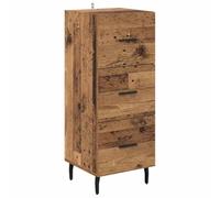 vidaXL Armario moderno para el salón, estantería para decorar el hogar, armario rectangular, unidad interior minimalista y contemporánea con cajones prácticos