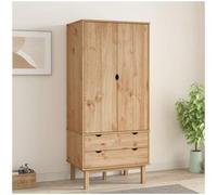 vidaxl Armario OTTA madera maciza pino 76,5x53x172 cm