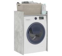 vidaXL Armario para Lavadora Concreto 67,5 x 48 x 97 cm, Baño, Rectangular, Moderno, Durable, Almacenamiento Amplio, para Organizar, Estiloso, Diseños Flexibles, Uso Eficiente del Espacio