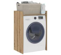 vidaXL Armario para Lavadora Roble Artesanal 67,5 x 48 x 97 cm, Baño, Rectangular, Moderno, Durable, Almacenamiento Amplio, para Organizar, Estiloso, Diseños Flexibles, Uso Eficiente del Espacio