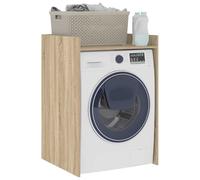 vidaXL Armario para Lavadora Sonoma 67,5 x 62 x 97 cm, Baño, Moderno, diseño Rectangular, Materiales duraderos, soluciones amplias de Almacenamiento para Cada hogar, Estilo de organización Inteligent